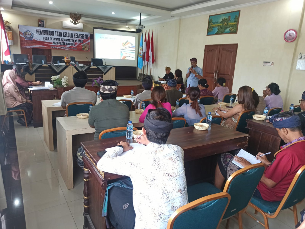 Pembinaan Tata Kelola Kearsipan